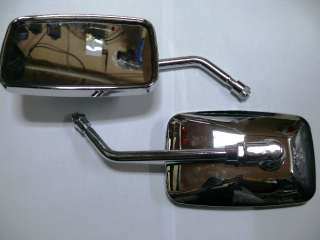 Дзеркала мото (прямокутні) (mod:МТ) (хром, 1 см) Мукачево - фото 1