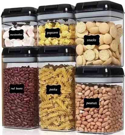 Набір контейнерів для сипучих Органайзер для кухні Харків