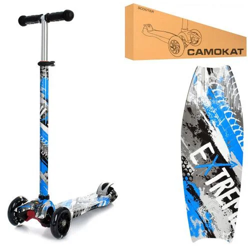 Самокат детский MAXI iTrike JR3-055-2-WP7 с подсветкой Винница - изображение 1