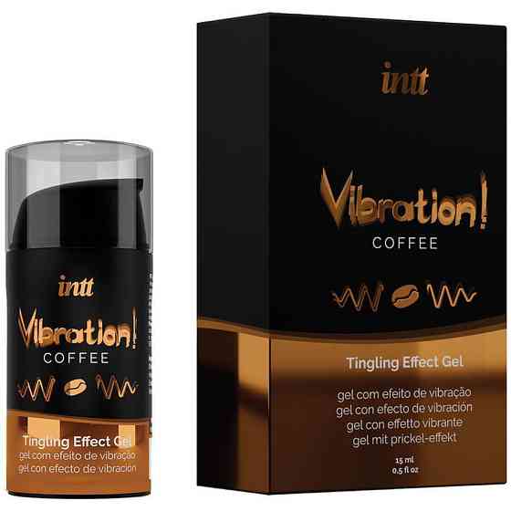 Рідкий вібратор - Intt Vibration! Coffee, 15 мл Sex Aura Київ