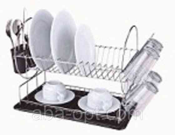 Сушилка двухъярусная из нержавеющей стали 39 х 19 х 36 см (шт).Aba-Opt Одесса