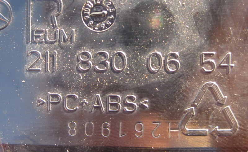 Mercedes-Benz  A2118300654 7241 Дефлектор торпеди правий колір "Антрацит" E-Class W211 Одесса - изображение 2