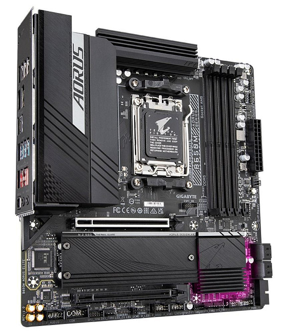 Материнська плата Gigabyte B650M Aorus Elite Socket AM5 ( 16797 ) Харьков - изображение 3