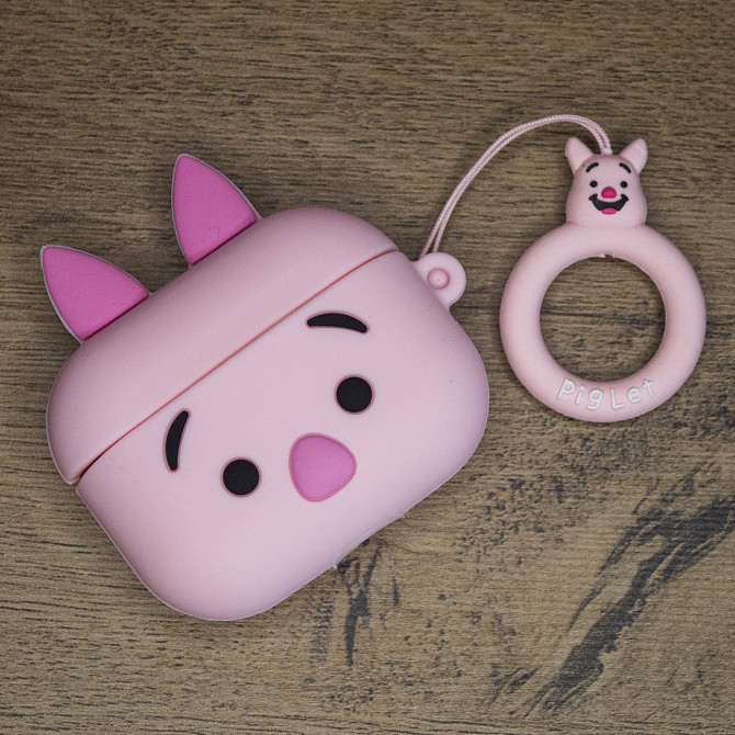 3D чехол для AirPods Pro Pink Pig Київ - фото 1