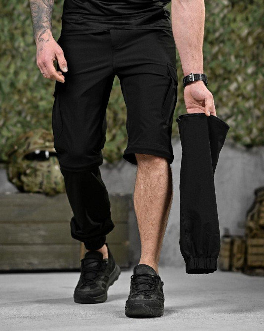 Літній тактичний костюм TRILON чорний ДЛ6583 Одеса - фото 6