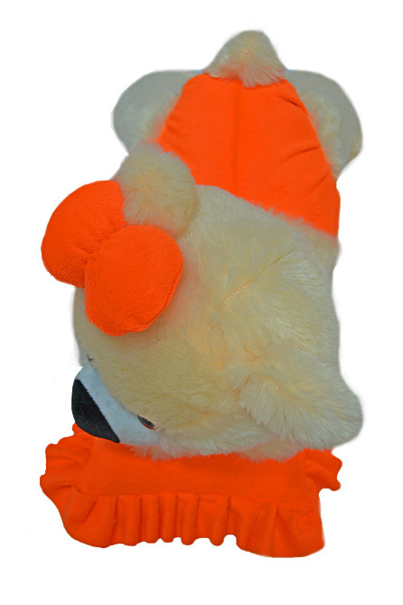 Алина Плюшевая мишка Малышка 45 см Персиково-оранжевый Киев - изображение 3