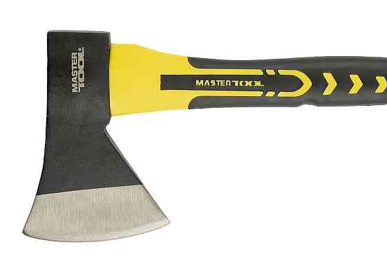 Топор MASTERTOOL 800 г HRC60 фиберглассовая ручка 400 мм 05-0205 Ровно