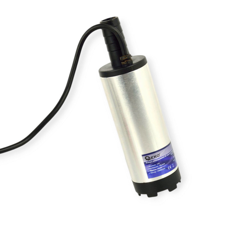 Насос для перекачки топлива погружной 12в/12л/d38/штуцер 16мм geko + шланг 3м Мукачево - изображение 4