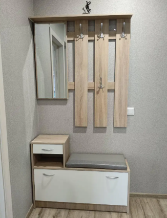 Передпокій (з подушкою) Оріон Мебель Сервіс Дуб бароко Білий матовий Львів