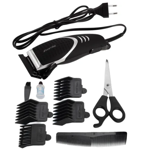 Машинка для стрижки 240W дротова чорний 6800 KAMILLE Житомир - фото 9