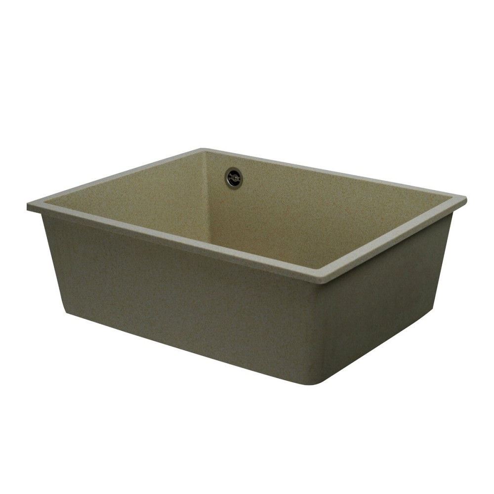 VALESO Гранітна мийка для кухні VALESO OASIS 5444 матова Пісок Київ - фото 5