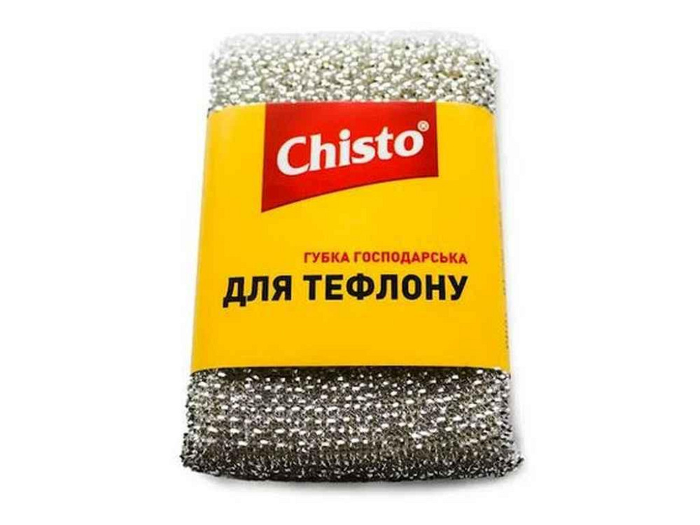 Губка-шкребок д/тефлону 1шт ТМ Chisto   Solmir Київ - фото 1