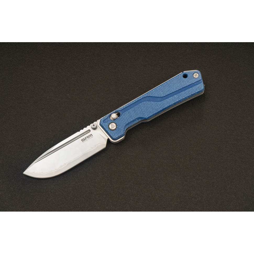 Ніж складаний SRM Rubik 7228B-ME2, блакитний Київ - фото 6