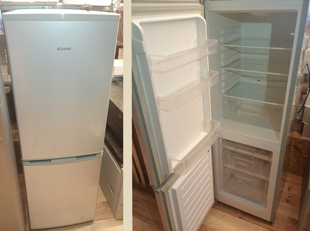 Холодильник Bomann KG 320 Silber (Б клас) Луцк - изображение 1
