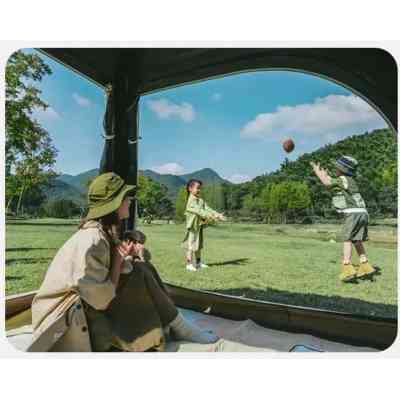 Палатка Naturehike тримісний автоматичний із тентом Ango CNK2550WS01 S, коричневий (6927595785560) Вінниця