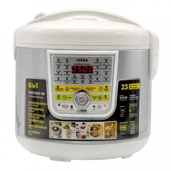 Мультиварка ROTEX RMC504 23 програми, чаша 5л, 900вт Київ