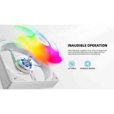 Система жидкостного охлаждения ID-Cooling FX240 INF White (FX240 INF WHITE) Винница