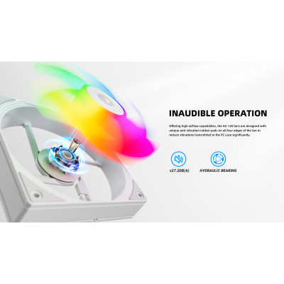 Система жидкостного охлаждения ID-Cooling FX240 INF White (FX240 INF WHITE) Винница - изображение 5