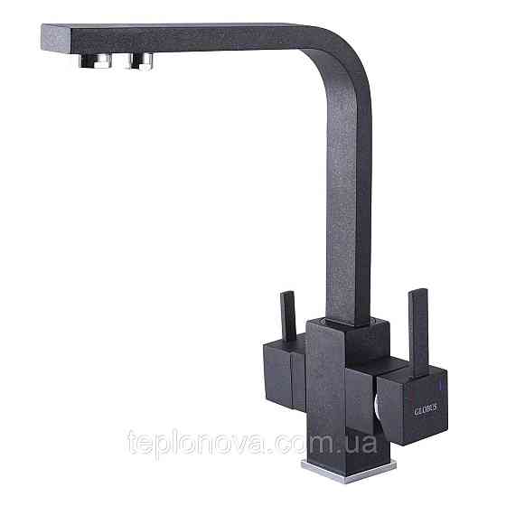 Змішувач для кухні під осмос Globus Lux LAZER GLLR-0111-1-ONIX Чернівці