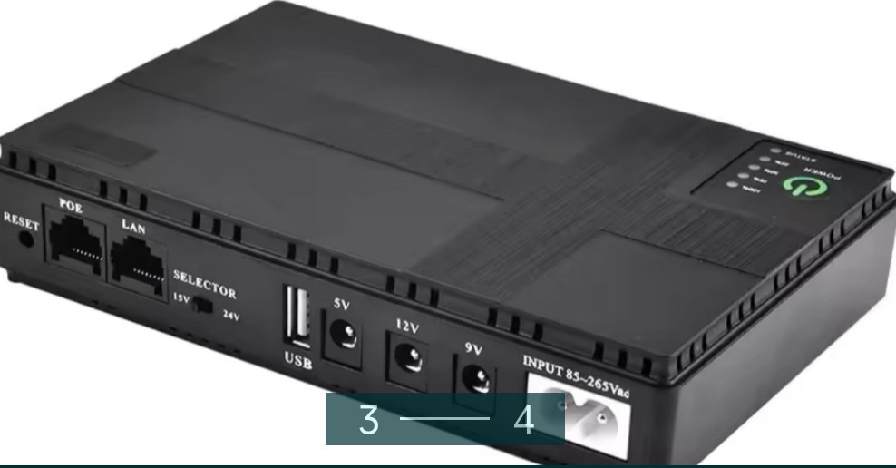 Джерело безперебійного живлення Mini ups для Роутера Київ - фото 4