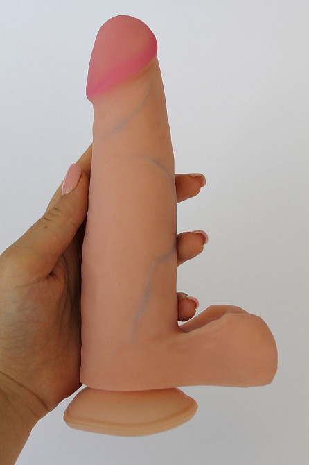 Фаллоимитатор EGZO Ciberskin DS001 ( 18,5 см х 4 см ) Sex Aura Киев - изображение 4