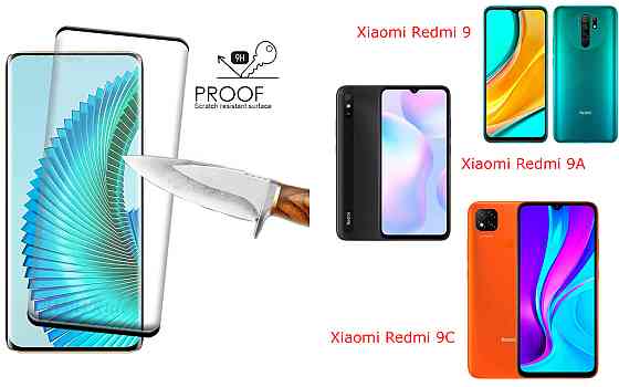 Защитное стекло HyperGlass Pro для Xiaomi Redmi 9, 9A, 9C – максимальная чувствительность и защита Киев