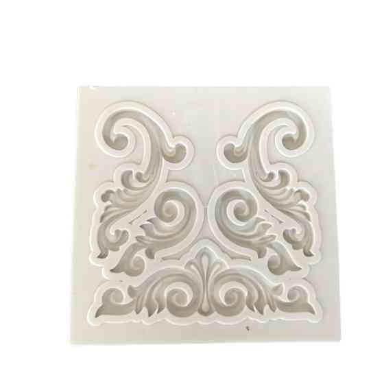 Молд силиконовый Абстракция 56 мм серый Киев