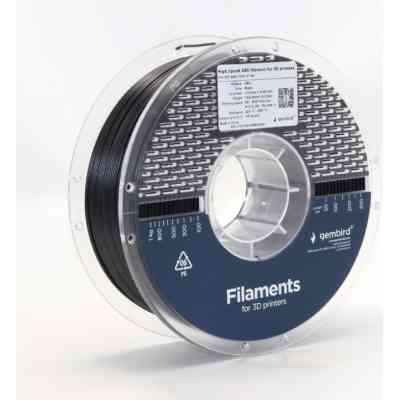Пластик для 3D-принтера Gembird ABS High Speed 1.75 мм, black (3DP-ABS1.75HY-01-BK) Вінниця