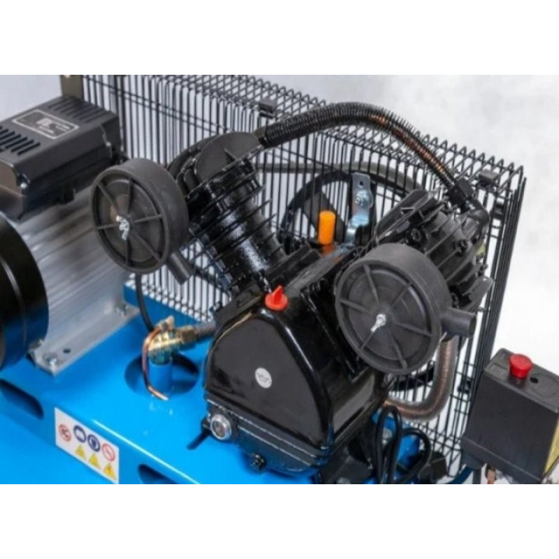 Масляный поршневой компрессор AL-FA ALC 100-2 : 100л, 3.8кВт, 10бар (ALC-100-2) Киев - изображение 4