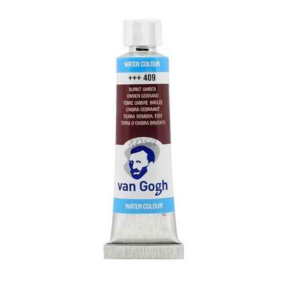 Краска акварельная Van Gogh (409) Умбра жженая туба 10 мл Royal Talens Киев