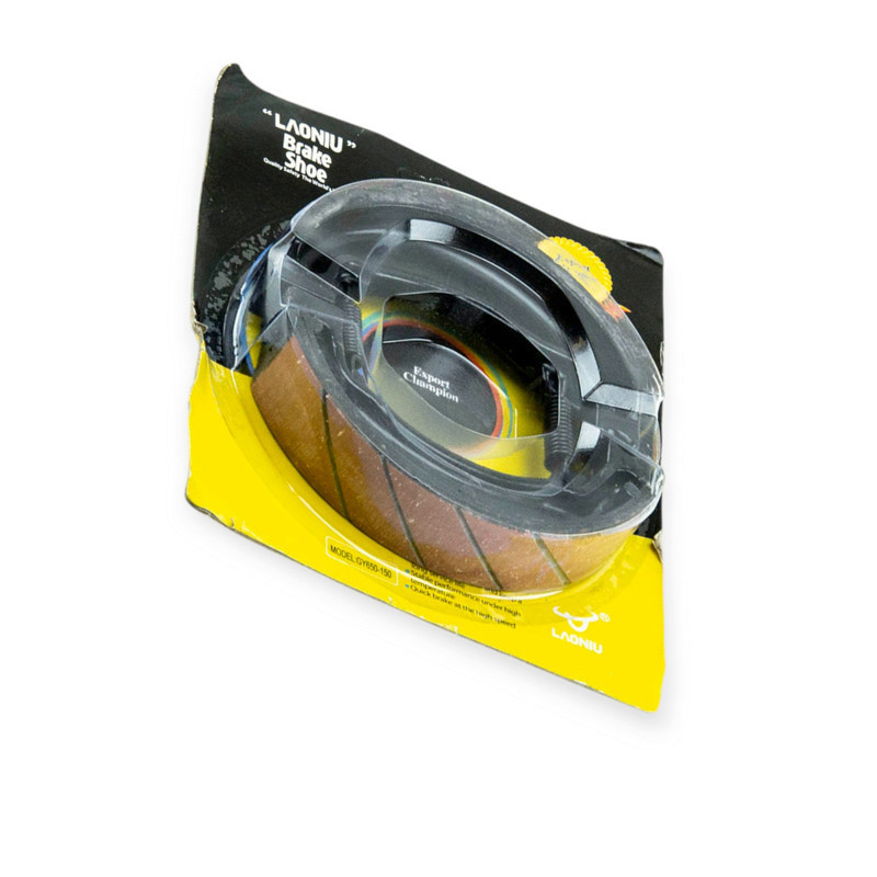 Колодки тормозаскутер китай 4 т-125, 150 (на 13 колесо) з насічкою на блістері барабанного Мукачево - фото 1