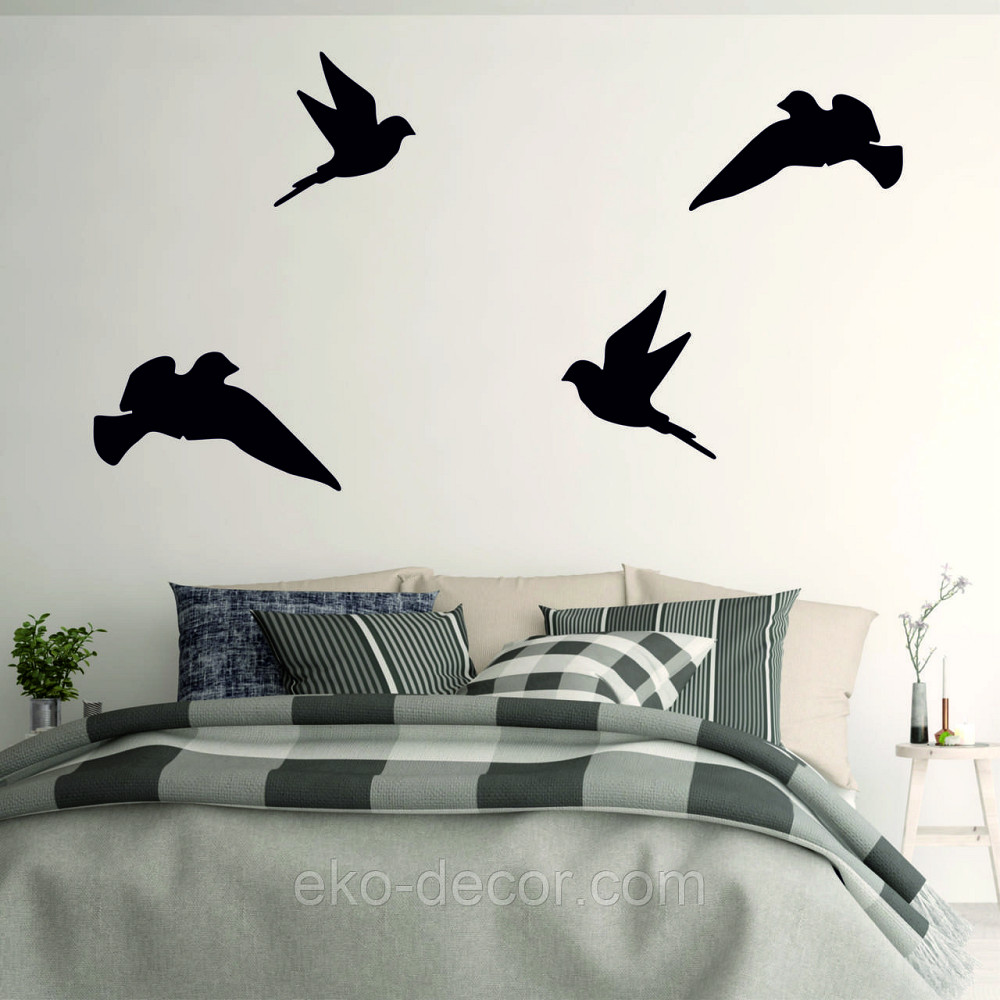 Декоративное настенное Панно «Птичка» Декор на стену(цена за 1шт) Киев - изображение 2