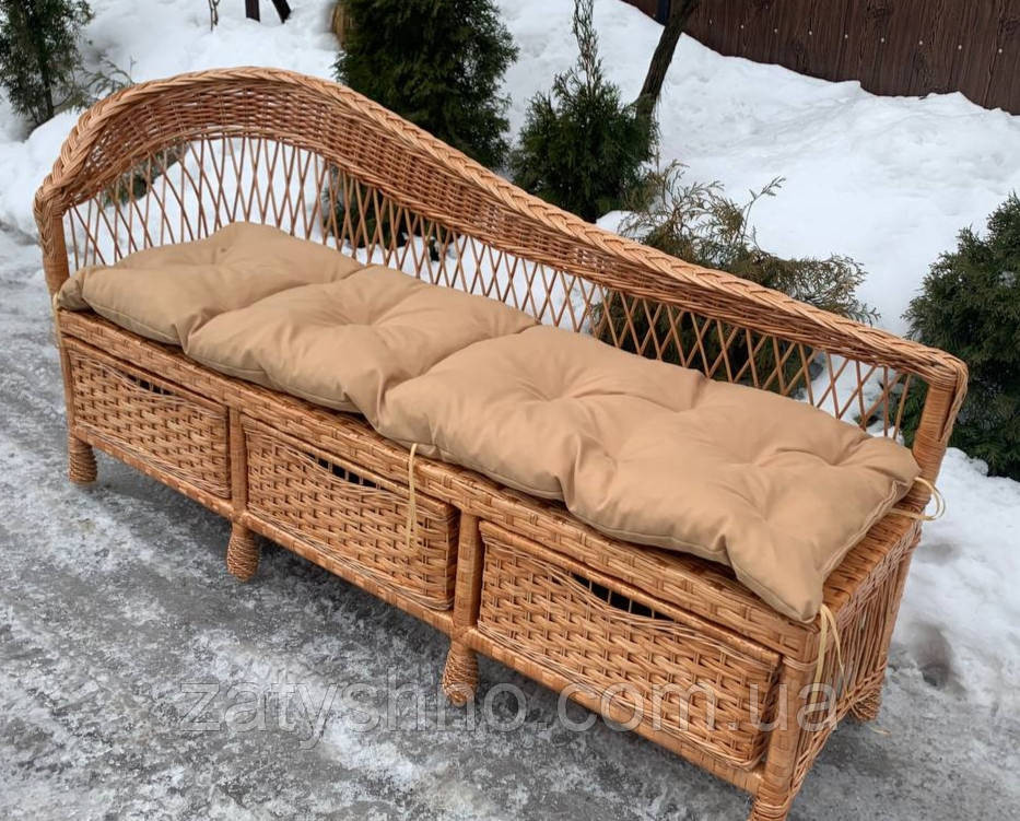 Кушетка плетеная из лозы Киев - изображение 8