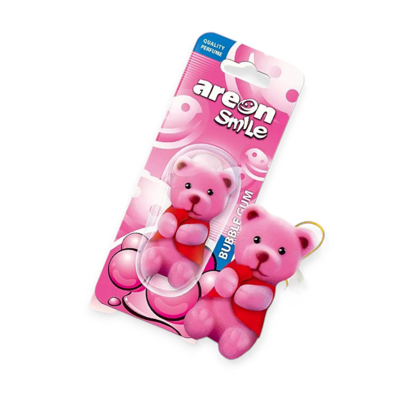 Ароматизатор на зеркало сухой areon smile игрушка 