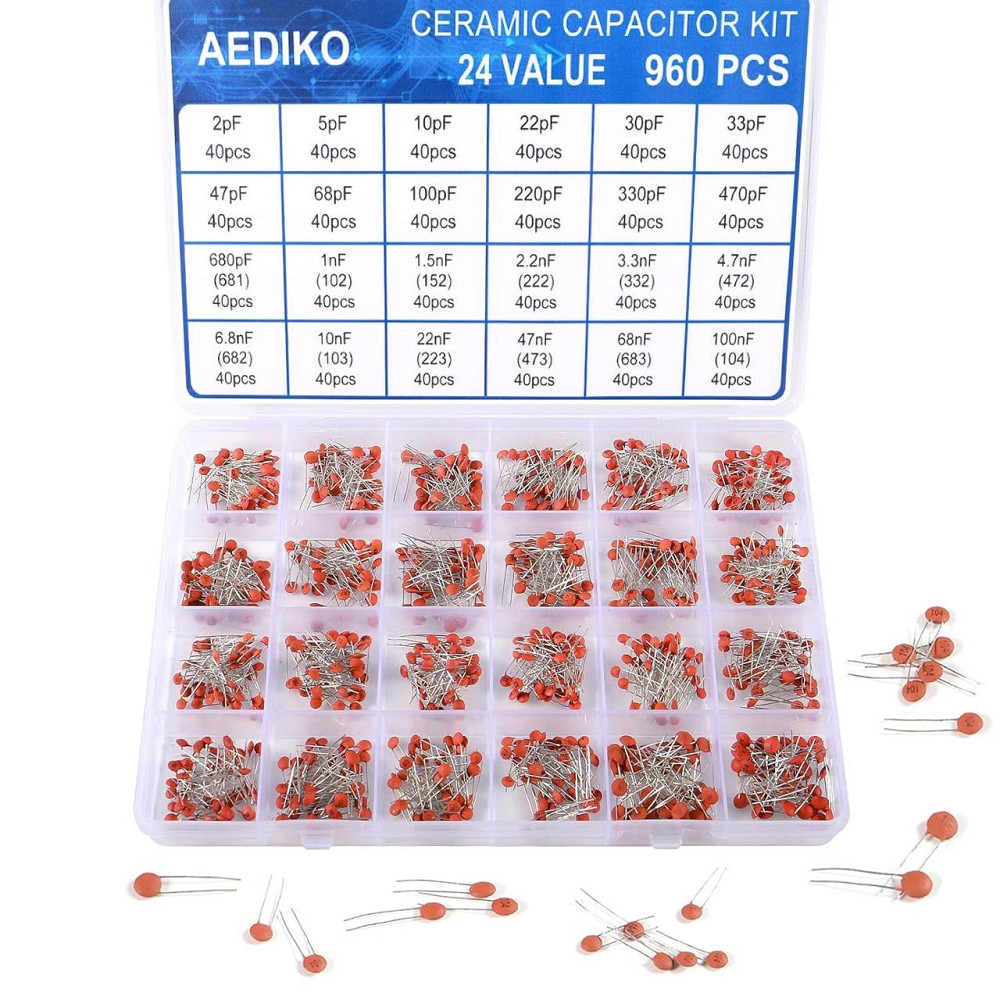 Керамічні конденсатори 960шт для високочастотної розв'язки Київ - фото 1