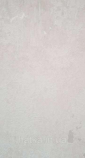 Шпалери вінілові на флізеліні Marburg Memoria 1.06х10 під штукатурку під старовину бежеві біле срібло Київ - фото 1