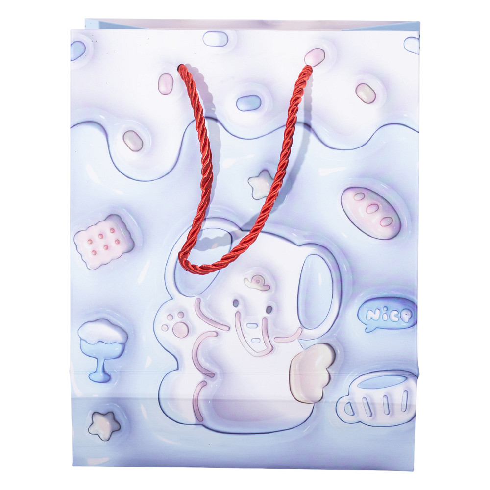 Набір подарункових пакетів з паперу 12 (шт.) картонні гарні пакети для подарунків 18×10×22.5 (см) HP-10359-20 Коломия - фото 4