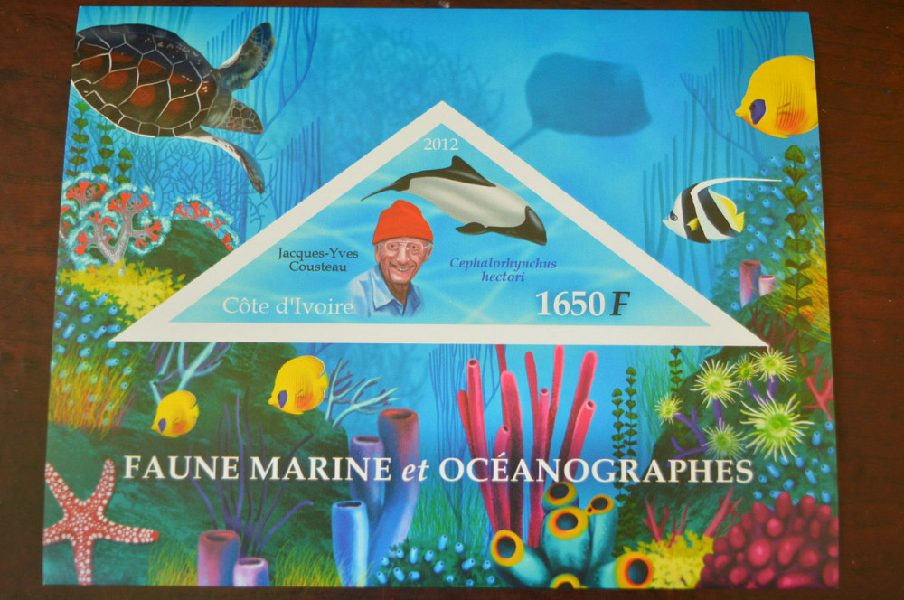 Кот-д'Івуар. Фауна. Личности. Блок. 2014 р. (А-34) Полтава - фото 1