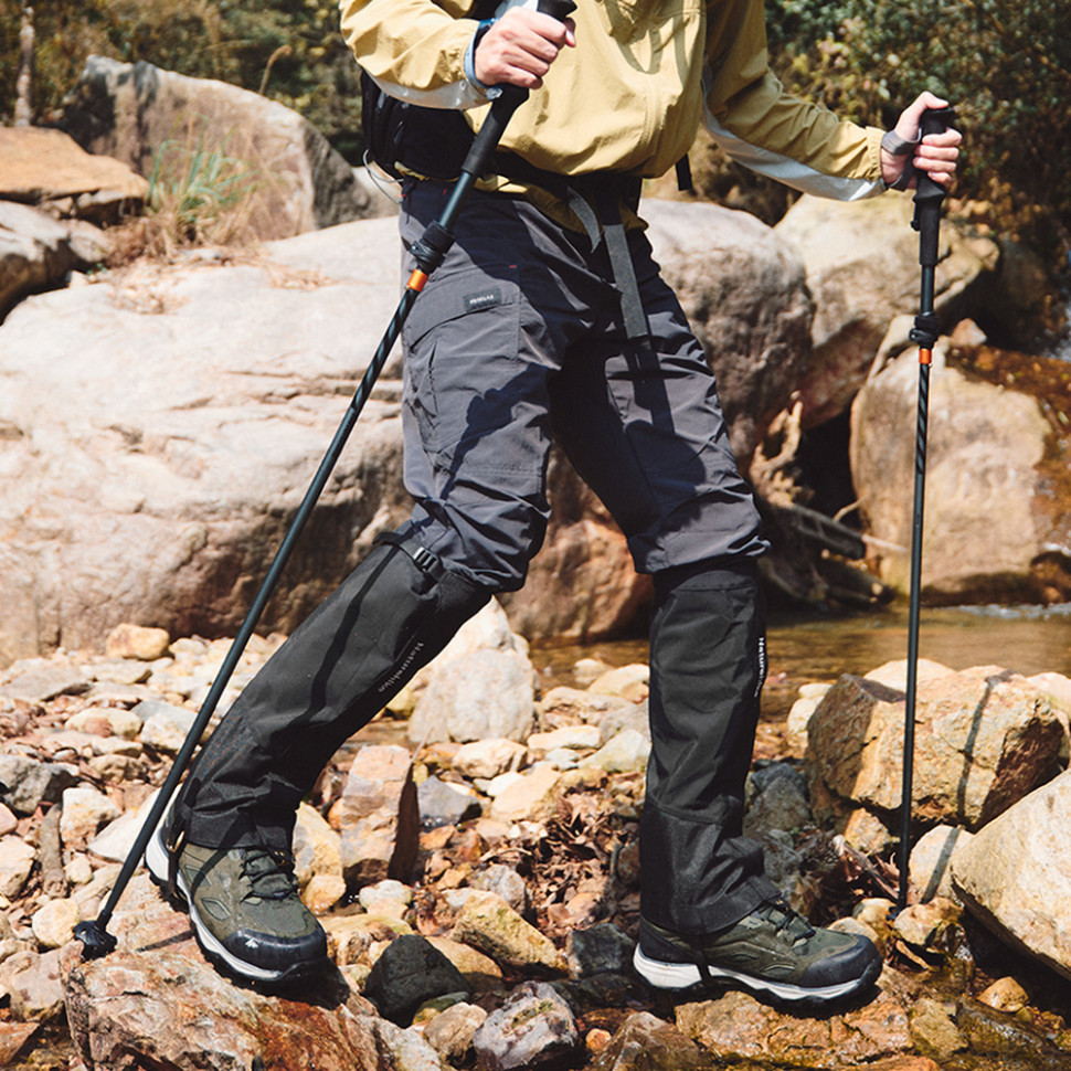 Захисні водонепроникні бахіли Naturehike CNK2450DS011, розмір L, чорні Київ - фото 9