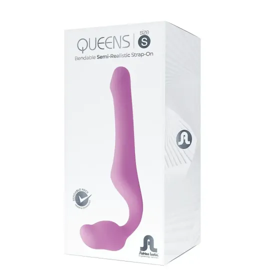 Безремінний страпон Adrien Lastic Queens S, регульований вигин, діаметр 3 см Львів