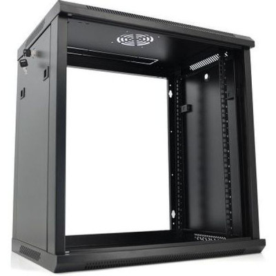 Шафа настінна Merlion 12U 19" 600*450*634 (Ш*Г*В)мм, black (Ml3-6412) Вінниця - фото 3