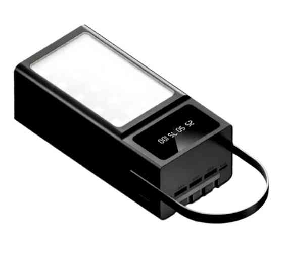 Універсальна мобільна батарея Maxcell PJ0099 120000mAh 2.1A Чорний Вінниця