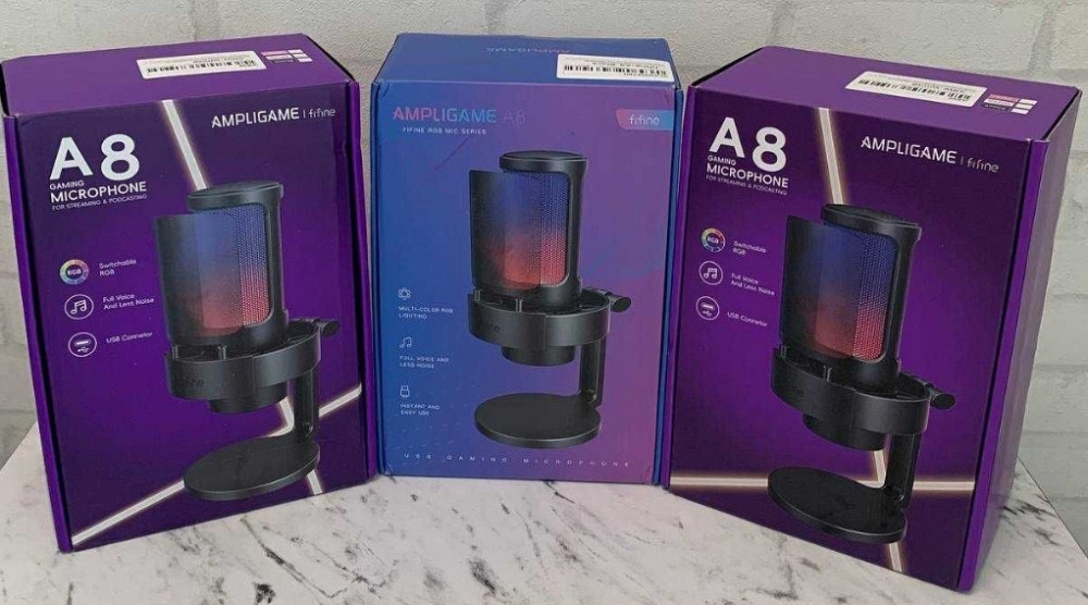 Мікрофон для ПК/ для стрімінгу, подкастів Fifine A8. Київ - фото 2