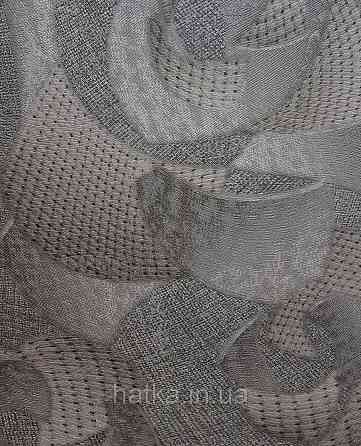 Шпалери метрові вінілові на флізеліні Sintra Vila абстракція мазки цятки чорні сірі коричневі 533055 Київ