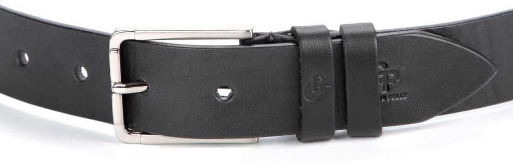 Ремінь чоловічий GRANDE PELLE 00865 шкіра Чорний Київ - фото 2