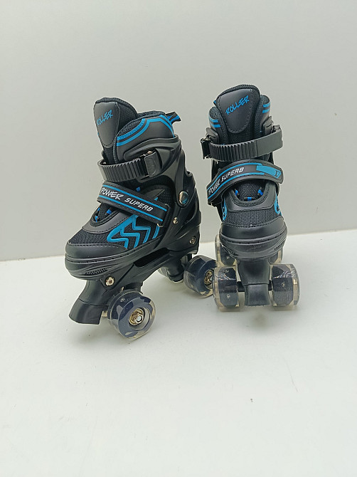 Ролики квади розсувні з підсвіткою колес Banwei SK-9850 S (31-34) Луцьк - фото 5