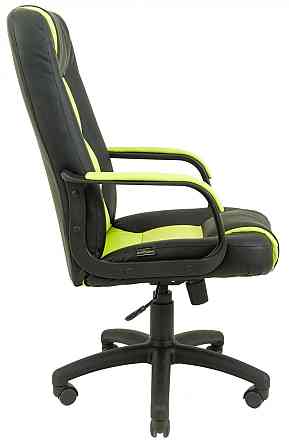 Офісне Крісло Керівника Richman Chelsea Zeus Deluxe Light Green-Black Пластік Річ М3 MultiBlock Чорно-салатовий Київ