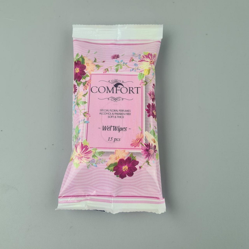 Волога серветка 15 шт "Comfort" (1 пачка) Харків - фото 3