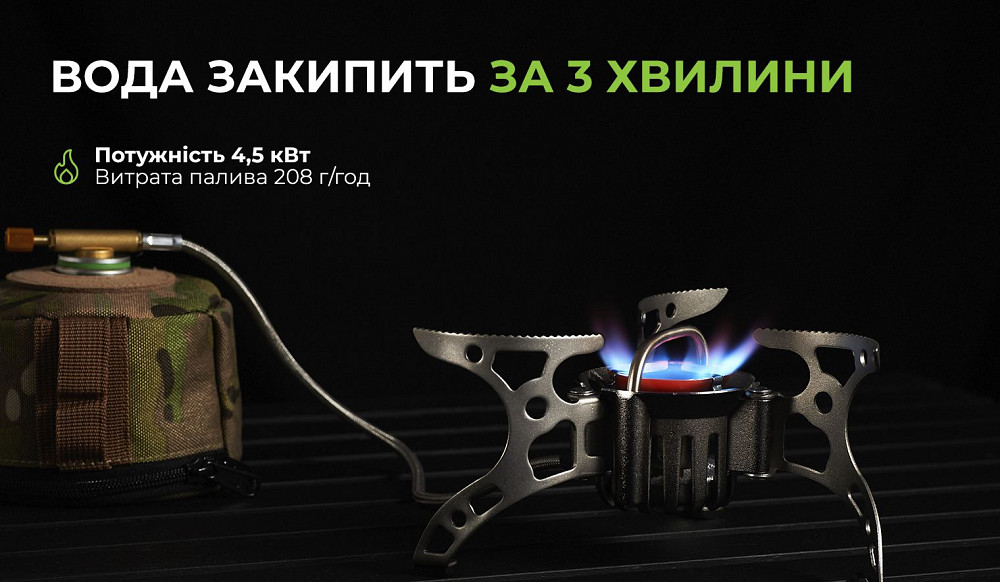 Мультипаливний пальник BRS-8B Киев - изображение 15