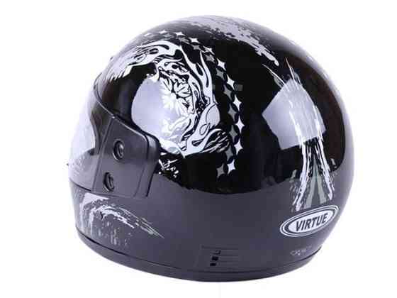 Шлем мотоциклетный интеграл MD-А105 (черно-серый глянцевый, size L) Мукачево